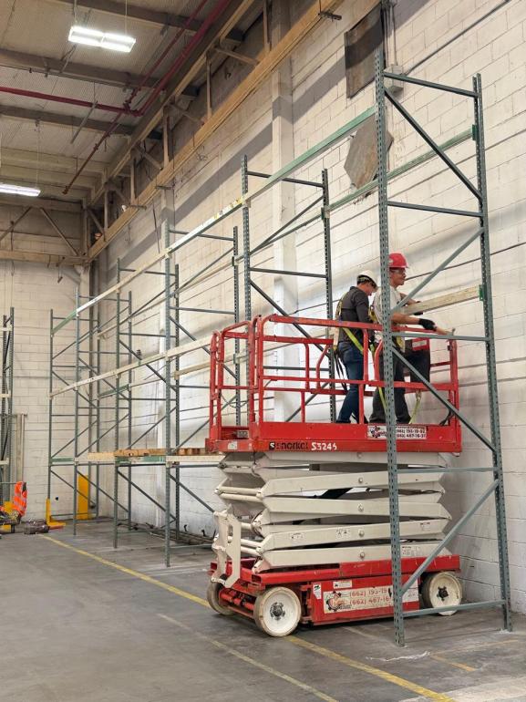 Desmantelamiento de racks — G. Monte Industrial Solutions